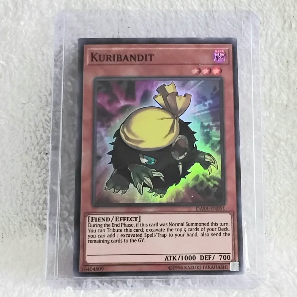 5/$20 Mint 1996 Yu-Gi-Oh! Kuribandit DASA-EN051 SR Holo 2nd Edition Card!!